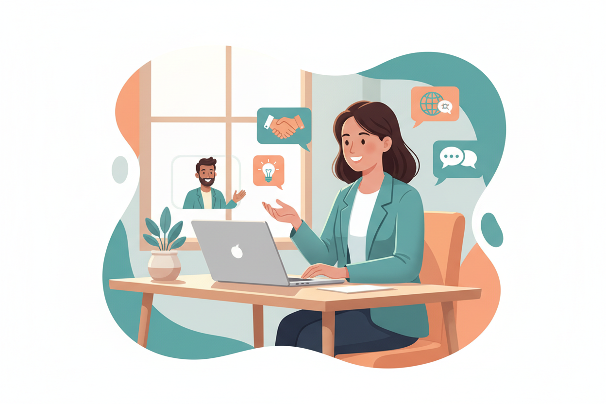 Cours particulier d’anglais conversationnel en ligne pour adultes – Parler anglais avec confiance