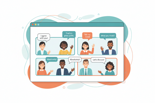 Cours d’anglais conversation en groupe en ligne pour adultes – Parler anglais avec confiance
